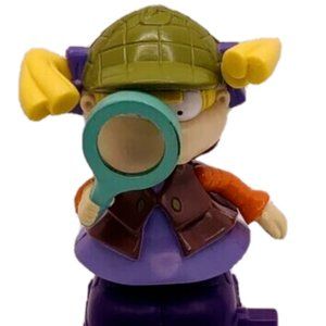 Rugrats Movie Sherlock Angelica wind-up toy Burger King 1998 Viacom Collectible